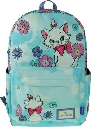 KBNL Classic Disney Aristocats - Marie Backpack with Laptop Compartment for School, Travel, and Work, Multicolor, Large