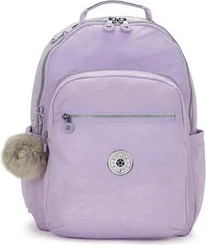 Kipling Women's Seoul 15" Laptop Backpack, Durable, Roomy with Padded Shoulder Straps, Built-In Protective Sleeve