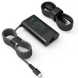 VEONES 65W USB-C AC Charger Compatible with HP EliteBook Chromebook Spectre Laptop Power Supply Adapter