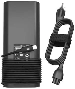 130W ETL USB Type C Laptop Charger Compatible with Dell XPS 15 17 9500 9510 9520 9530 9700 9710 9720 2in1,Precision 5550 5560 5530 5570 5470 5480 5760,Latitude 5431 5531 AC Adapter Computer Power Cord