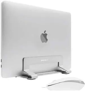 Macally Wired Computer Mouse and an Adjustable Vertical Laptop Stand, Ultimate Final Touch to Your Office Macally Wired Computer Mouse and an Adjustable Vertical Laptop Stand, Ultimate Final Touch to Your Office