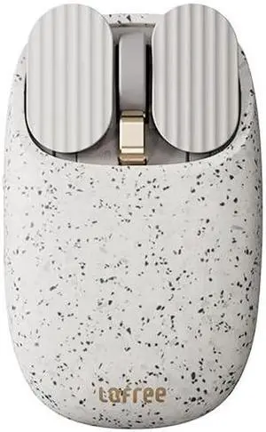 LOFREE Wavy Chips Dual-Mode Wireless Mouse with 5 Adjustable DPI Levels Compatible with Windows, MacOS, iOS, Android (Terrazzo) LOFREE Wavy Chips Dual-Mode Wireless Mouse with 5 Adjustable DPI Levels Compatible with Windows, MacOS, iOS, Android (Terrazzo)
