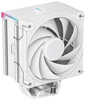 ICOLER AK500s White Digital Display Edition CPU Air Cooler 6mm x 5 Nickel Plated Copper Heat Pipes with PWM 120mm Fan 1850RPM Suitable for Intel LGA1700/1200/1151/1150/1155 AMD AM5/AM4