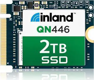 INLAND QN446 2TB M.2 2230 SSD PCIe Gen 4.0x4 NVMe Internal Solid State Drive Gaming Internal SSD, Compatible with Steam Deck, ROG Ally Mini PCs INLAND QN446 2TB M.2 2230 SSD PCIe Gen 4.0x4 NVMe Internal Solid State Drive Gaming Internal SSD, Compatible with Steam Deck, ROG Ally Mini PCs