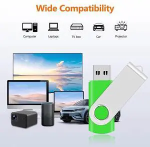 Aretop 8GB Bulk Flash Drives 100 Pack USB 2.0 Flash Drive Bulk Swivel Memory Stick Jump Drive Pen Drive with Lanyards (Mixed Colors 100pcs) Aretop 8GB Bulk Flash Drives 100 Pack USB 2.0 Flash Drive Bulk Swivel Memory Stick Jump Drive Pen Drive with Lanyards (Mixed Colors 100pcs)