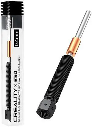 K2 Plus/ K2 Pro/ K2 E3D Nozzle, Upgrade Obxidian High Flow Nozzle Assembly, Hi Combo Extruder Hotend Nozzles, Supporting 600mm/s Printing (0.4mm) K2 Plus/ K2 Pro/ K2 E3D Nozzle, Upgrade Obxidian High Flow Nozzle Assembly, Hi Combo Extruder Hotend Nozzles, Supporting 600mm/s Printing (0.4mm)