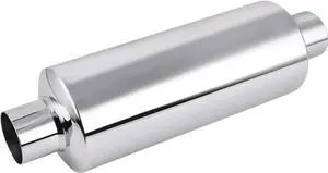 2" Resonator Muffler Stainless Steel (2.0 inch Inlet/Outlet, 13.8" Length) 2" Resonator Muffler Stainless Steel (2.0 inch Inlet/Outlet, 13.8" Length)