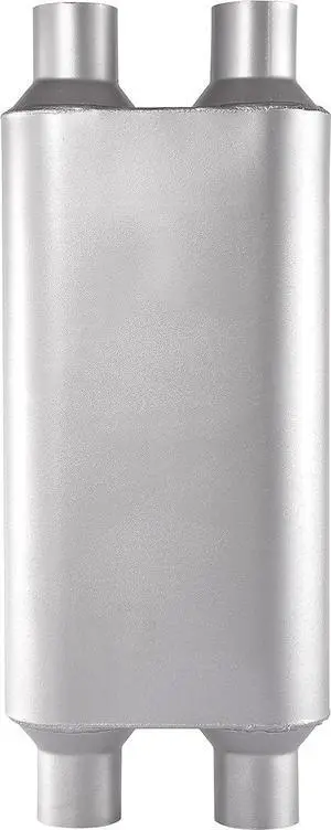 Universal 80Series Mufflers 3.0 Inch Dul Inlet (ID) 3.0 Inch Dul Outlet (ID), 3 Chamber Performance Automotive Muffler Exhaust FH20D20 Universal 80Series Mufflers 3.0 Inch Dul Inlet (ID) 3.0 Inch Dul Outlet (ID), 3 Chamber Performance Automotive Muffler Exhaust FH20D20