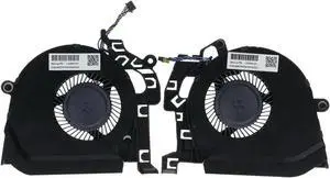 Replacement CPU&GPU Cooling Fan for HP ZBook 15 G5 G6 L30894-001 L30895-001 L28713-001 Replacement CPU&GPU Cooling Fan for HP ZBook 15 G5 G6 L30894-001 L30895-001 L28713-001
