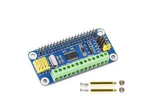 High-Precision Ad Hat For Raspberry Pi 4B/3B+/3B/2B/Zero/W/Zero Wh Jetson Nano Expansion Board With Ads1263 10-Channel 32-Bit High Precision Adc 24-Bit Auxiliary Adc High-Precision Ad Hat For Raspberry Pi 4B/3B+/3B/2B/Zero/W/Zero Wh Jetson Nano Expansion Board With Ads1263 10-Channel 32-Bit High Precision Adc 24-Bit Auxiliary Adc