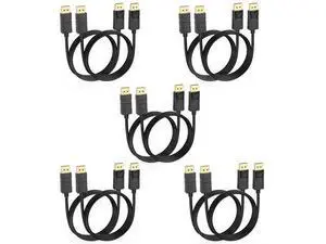 DisplayPort to DisplayPort Cables 6FT,10-Pack 4K@60Hz DP Display Port Male to Male Cord Gold-Plated, 2K@165Hz Compatible for Computer, Laptop, Graphics Card, etc DisplayPort to DisplayPort Cables 6FT,10-Pack 4K@60Hz DP Display Port Male to Male Cord Gold-Plated, 2K@165Hz Compatible for Computer, Laptop, Graphics Card, etc