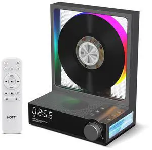 C229 Desktop Portable CD Player with Bluetooth 5.3,Built-in Speaker Hi-Fi Sound 8-14H Battery,Remote,RGB Light,Type-C Charging Play CDs, MP3, USB, AUX,TF Card (Grey) C229 Desktop Portable CD Player with Bluetooth 5.3,Built-in Speaker Hi-Fi Sound 8-14H Battery,Remote,RGB Light,Type-C Charging Play CDs, MP3, USB, AUX,TF Card (Grey)