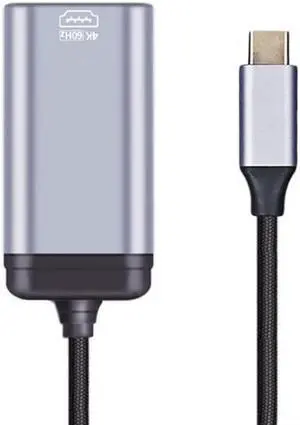 JVFYI USB-C Type C to HDMI Cable HDTV Adapter 4K 60hz 1080p for Tablet & Phone & Laptop