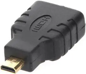 JVFYI HD-023 Micro HDMI Male to HDMI Male Adapter for Cell Phone Tablet 1080p HDTV