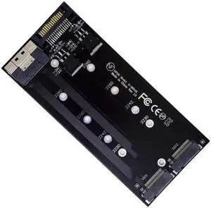 JVFYI SA-014 Dual 2X NVME M.2 AHCI to PCIE Express 3.0 4.0 Slimline SFF-8654 8X Raid Card VROC Raid0 Hyper Adapter