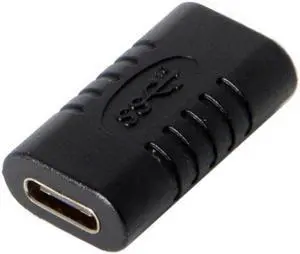 JVFYI UC-025 10Gbps USB 3.1 Type-C USB-C 24Pin Female to Female Extension Adapter for Cell PhoneLaptop JVFYI UC-025 10Gbps USB 3.1 Type-C USB-C 24Pin Female to Female Extension Adapter for Cell PhoneLaptop