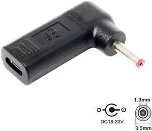 JVFYI UC-112-3513MM USB 3.1 Type C USB-C to DC 19V 3.5*1.3mm 1.35mm Adapter PD Emulator Trigger for View Sonic M1+ JVFYI UC-112-3513MM USB 3.1 Type C USB-C to DC 19V 3.5*1.3mm 1.35mm Adapter PD Emulator Trigger for View Sonic M1+