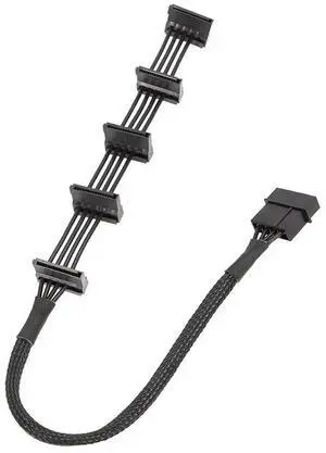 JVFYI 4Pin IDE Molex To 5 15Pin SATA Power Cable for Hard Drive HDD SSD, PC Server DIY Supply Splitter Cord, High Speed JVFYI 4Pin IDE Molex To 5 15Pin SATA Power Cable for Hard Drive HDD SSD, PC Server DIY Supply Splitter Cord, High Speed