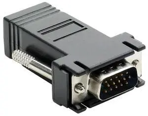 JVFYI 10PCS/LOT VGA to RJ45 Adapter, Male to LAN CAT5 CAT6 RJ45 Network Cable Female Adapter, Video Extender JVFYI 10PCS/LOT VGA to RJ45 Adapter, Male to LAN CAT5 CAT6 RJ45 Network Cable Female Adapter, Video Extender