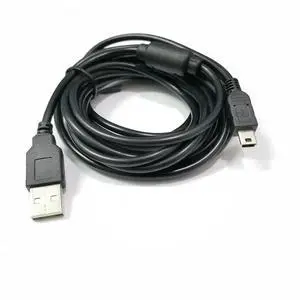JVFYI 80/100cm USB 2.0 Male Plug To 5Pin Mini USB Charging Cable Adapter for Data Transmission, Black JVFYI 80/100cm USB 2.0 Male Plug To 5Pin Mini USB Charging Cable Adapter for Data Transmission, Black