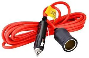 JVFYI 12V 24V Female Socket Plug Car Styling Charger Cable 3.6M Car Cigarette Lighter Adapter Plug Extension Cord Socket Styling