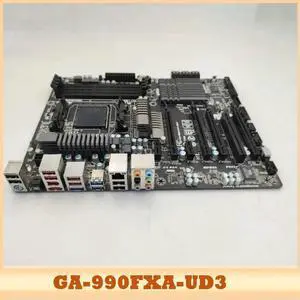 JVFYI For Giga-byte AM3+990FX SB950 4 × DDR3 32GB ATX 6 × SATA Motherboard GA-990FXA-UD3 JVFYI For Giga-byte AM3+990FX SB950 4 × DDR3 32GB ATX 6 × SATA Motherboard GA-990FXA-UD3