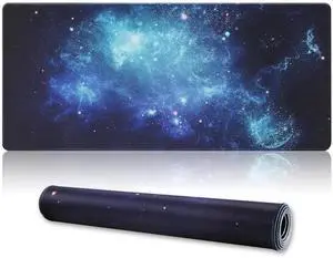 JVFYI XXL Gaming Mouse Pad 35.4x15.7 Professional Large Mouse Pad & Computer Game Mouse Mat-90x40 Spacebluedot JVFYI XXL Gaming Mouse Pad 35.4x15.7 Professional Large Mouse Pad & Computer Game Mouse Mat-90x40 Spacebluedot