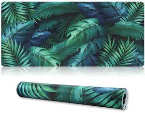 JVFYI XXL Gaming Mouse Pad 35.4x15.7 Professional Large Mouse Pad & Computer Game Mouse Mat-90x40 Greenleaf JVFYI XXL Gaming Mouse Pad 35.4x15.7 Professional Large Mouse Pad & Computer Game Mouse Mat-90x40 Greenleaf