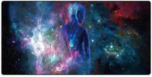 JVFYI XXL Professional Large Mouse Pad & Computer Game Mouse Mat (35.4x15.7x0.1IN, Sky Girl) JVFYI XXL Professional Large Mouse Pad & Computer Game Mouse Mat (35.4x15.7x0.1IN, Sky Girl)