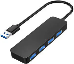 JVFYI 4 Port USB 3.0 Hub,USB Hub Splitter,Suitable for laptops Windows Linux,PC,Xbox, Flash Drives, Hard Drives, Consoles and Printers. JVFYI 4 Port USB 3.0 Hub,USB Hub Splitter,Suitable for laptops Windows Linux,PC,Xbox, Flash Drives, Hard Drives, Consoles and Printers.