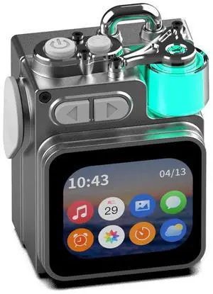 JVFYI Outdoor Mini Portable Smart LCD Screen Wireless Music RGB Lights Blue Tooth Speaker JVFYI Outdoor Mini Portable Smart LCD Screen Wireless Music RGB Lights Blue Tooth Speaker