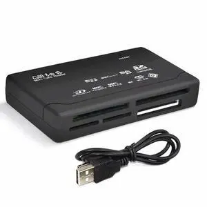 JVFYI USB 2.0 External All in One Mini SD Card Reader 480Mbps for Laptop with 2 Slots JVFYI USB 2.0 External All in One Mini SD Card Reader 480Mbps for Laptop with 2 Slots