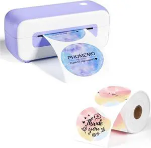 JVFYI Phomemo B246D 4x6 Thermal Shipping Label Printer | Wireless, Inkless Label Maker for Small Business & E-commerce JVFYI Phomemo B246D 4x6 Thermal Shipping Label Printer | Wireless, Inkless Label Maker for Small Business & E-commerce