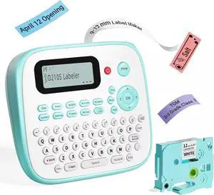 JVFYI D1000 Portable Thermal Label Printing Desktop Label Printer Thermal Transfer Printer Wireless Keyboard Printer Green JVFYI D1000 Portable Thermal Label Printing Desktop Label Printer Thermal Transfer Printer Wireless Keyboard Printer Green