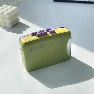 Retro Cassette Tape Recorder | Portable Multi-Function Tape Player with Headphone Jack & Bluetooth | Classic Playback for Indoor/Outdoor Use Emerald green Retro Cassette Tape Recorder | Portable Multi-Function Tape Player with Headphone Jack & Bluetooth | Classic Playback for Indoor/Outdoor Use Emerald green