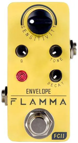 JVFYI FLAMMA FC11 Auto Wah Guitar Pedal | Touch-Responsive Envelope Filter | True Bypass Analog Effect with Metal Shell JVFYI FLAMMA FC11 Auto Wah Guitar Pedal | Touch-Responsive Envelope Filter | True Bypass Analog Effect with Metal Shell