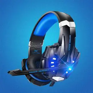 JVFYI Stereo Pro Gaming Headset with Mic, Noise Cancelling Over-Ear LED Headphones, - Multi-Platform Compatible JVFYI Stereo Pro Gaming Headset with Mic, Noise Cancelling Over-Ear LED Headphones, - Multi-Platform Compatible