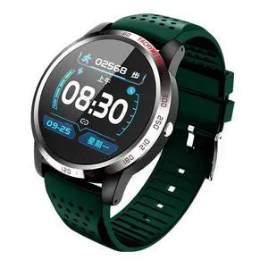 JVFYI Men's Smart Watch IP68 Waterproof, Fitness Tracker with Heart Rate & Blood Oxygen Monitor, Black Dark Night Green JVFYI Men's Smart Watch IP68 Waterproof, Fitness Tracker with Heart Rate & Blood Oxygen Monitor, Black Dark Night Green