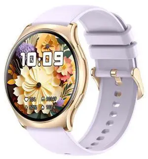 JVFYI Women's Smart Watch with AMOLED Display, 100+ Sports Modes, Heart Rate & Blood Oxygen Monitor, Waterproof Fitness Tracker purple JVFYI Women's Smart Watch with AMOLED Display, 100+ Sports Modes, Heart Rate & Blood Oxygen Monitor, Waterproof Fitness Tracker purple