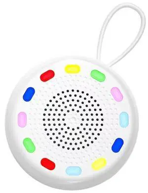 JVFYI Portable Bluetooth 5.2 Speaker with 360° Sound & Strong Bass | Wireless Outdoor Travel Speaker white JVFYI Portable Bluetooth 5.2 Speaker with 360° Sound & Strong Bass | Wireless Outdoor Travel Speaker white