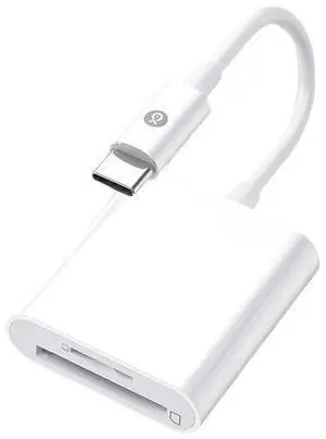 JVFYI Type-C USB-C High-Speed Multi-Function Card Reader - SD/TF One-Card Slot OTG Reader for Phones, Laptops & Tablets JVFYI Type-C USB-C High-Speed Multi-Function Card Reader - SD/TF One-Card Slot OTG Reader for Phones, Laptops & Tablets