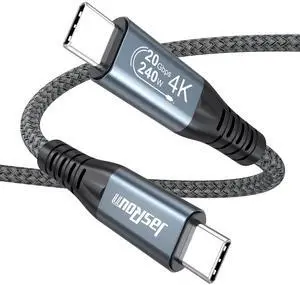 JasRoum USB C Data Cable 3ft, USBC 3.2 Gen 2X2 with 20Gbps High Speed Data Transfer & 240W Charging & 4K@60Hz USB-C to Type C Monitor Cord Braided for Portable SSD Docking Station Laptop Phone PS5 JasRoum USB C Data Cable 3ft, USBC 3.2 Gen 2X2 with 20Gbps High Speed Data Transfer & 240W Charging & 4K@60Hz USB-C to Type C Monitor Cord Braided for Portable SSD Docking Station Laptop Phone PS5