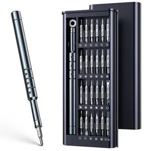 JOREST 52-IN-1 Precision Screwdriver Set, Mini Repair Tool Kit with Torx for Macbook, Computer, Laptop, iPhone, PS5, Xbox, Switch, Glasses, Watch, Ring Doorbell, Electronic, Small Gift Gadget for Men JOREST 52-IN-1 Precision Screwdriver Set, Mini Repair Tool Kit with Torx for Macbook, Computer, Laptop, iPhone, PS5, Xbox, Switch, Glasses, Watch, Ring Doorbell, Electronic, Small Gift Gadget for Men