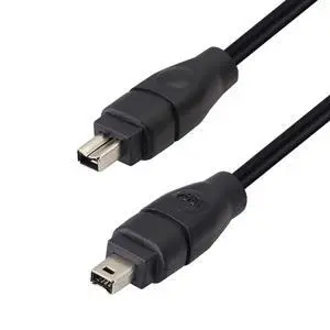 FireWire 400 Cable Cord 4 Pin to 4 Pin Male to Male iLink DV Cable Firewire 400 IEEE 1394 Cord for Computer Laptop PC to Camcorder - 6 Feet Black FireWire 400 Cable Cord 4 Pin to 4 Pin Male to Male iLink DV Cable Firewire 400 IEEE 1394 Cord for Computer Laptop PC to Camcorder - 6 Feet Black