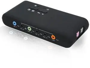 YEY 7.1 USB 3.5MM Sound Card I/O 48KHz Sample Rate 8CH DAC and 2CH ADC via S/PDIF Input and Output with Loop-Back Support standalone Cmedia Software for Windows only YEY 7.1 USB 3.5MM Sound Card I/O 48KHz Sample Rate 8CH DAC and 2CH ADC via S/PDIF Input and Output with Loop-Back Support standalone Cmedia Software for Windows only