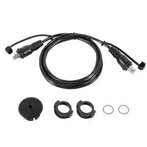 6 Foot Marine Network Cable for Garmin GPSMAP, Fish Finder, Radar, GMR, GMS 10 - RJ45 Male to Male Ethernet Cable for Garmin Navigation, ECHOMAP UHD/Ultra, GCV, GSD, and More Replace for 010-10550-00 6 Foot Marine Network Cable for Garmin GPSMAP, Fish Finder, Radar, GMR, GMS 10 - RJ45 Male to Male Ethernet Cable for Garmin Navigation, ECHOMAP UHD/Ultra, GCV, GSD, and More Replace for 010-10550-00