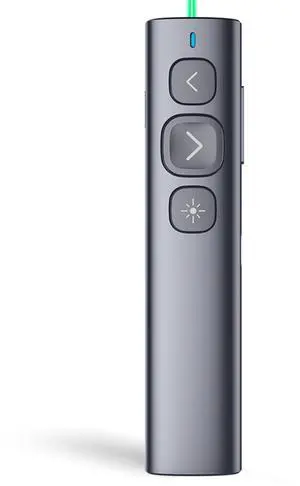 Norwii N95 Bluetooth Presentation Clicker with USB-A Receiver, PowerPoint Clicker for Presentation Remote, Rechargeable Wireless Presenter Pointer, Slide Clicker for PC/Laptop/e-Book(Green, BLE&USB-A) Norwii N95 Bluetooth Presentation Clicker with USB-A Receiver, PowerPoint Clicker for Presentation Remote, Rechargeable Wireless Presenter Pointer, Slide Clicker for PC/Laptop/e-Book(Green, BLE&USB-A)