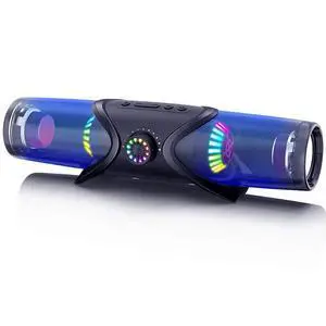 WolfLawS Computer Speakers,Bluetooth SoundBar,Computer Speakers for Desktop Monitor with RGB Light,PC Speakers with Subwoofer,USB Powered Sound Bar for Laptop 3.5mm Headphone Jack WolfLawS Computer Speakers,Bluetooth SoundBar,Computer Speakers for Desktop Monitor with RGB Light,PC Speakers with Subwoofer,USB Powered Sound Bar for Laptop 3.5mm Headphone Jack