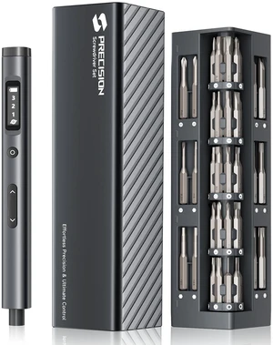 SUFICY 3.7V Mini Electric Screwdriver, 57-in-1 Magnetic Screwdriver Set, Precision Screwdriver Set, Cordless Screwdriver with LED Light, 3 Torque Settings Repair Tool Set for Phone Camera Laptop Watch SUFICY 3.7V Mini Electric Screwdriver, 57-in-1 Magnetic Screwdriver Set, Precision Screwdriver Set, Cordless Screwdriver with LED Light, 3 Torque Settings Repair Tool Set for Phone Camera Laptop Watch