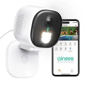 Security Cameras Outdoor, Wired 2K Wi-Fi Cameras for Home Security, 2.4G Indoor Camera, Human/Pet AI Detection, Color Night Vision, 2-Way Audio, Support Cloud/128G SD Card Storage Security Cameras Outdoor, Wired 2K Wi-Fi Cameras for Home Security, 2.4G Indoor Camera, Human/Pet AI Detection, Color Night Vision, 2-Way Audio, Support Cloud/128G SD Card Storage